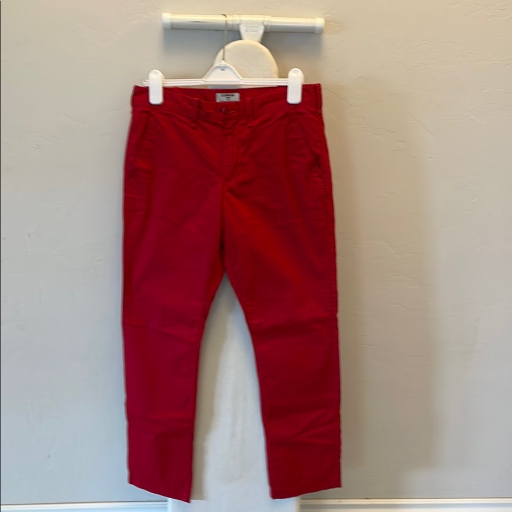 Men’s Red Slacks